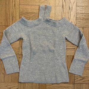 1. STATE Grey Off The Shoulder Sweater - Great Condition!